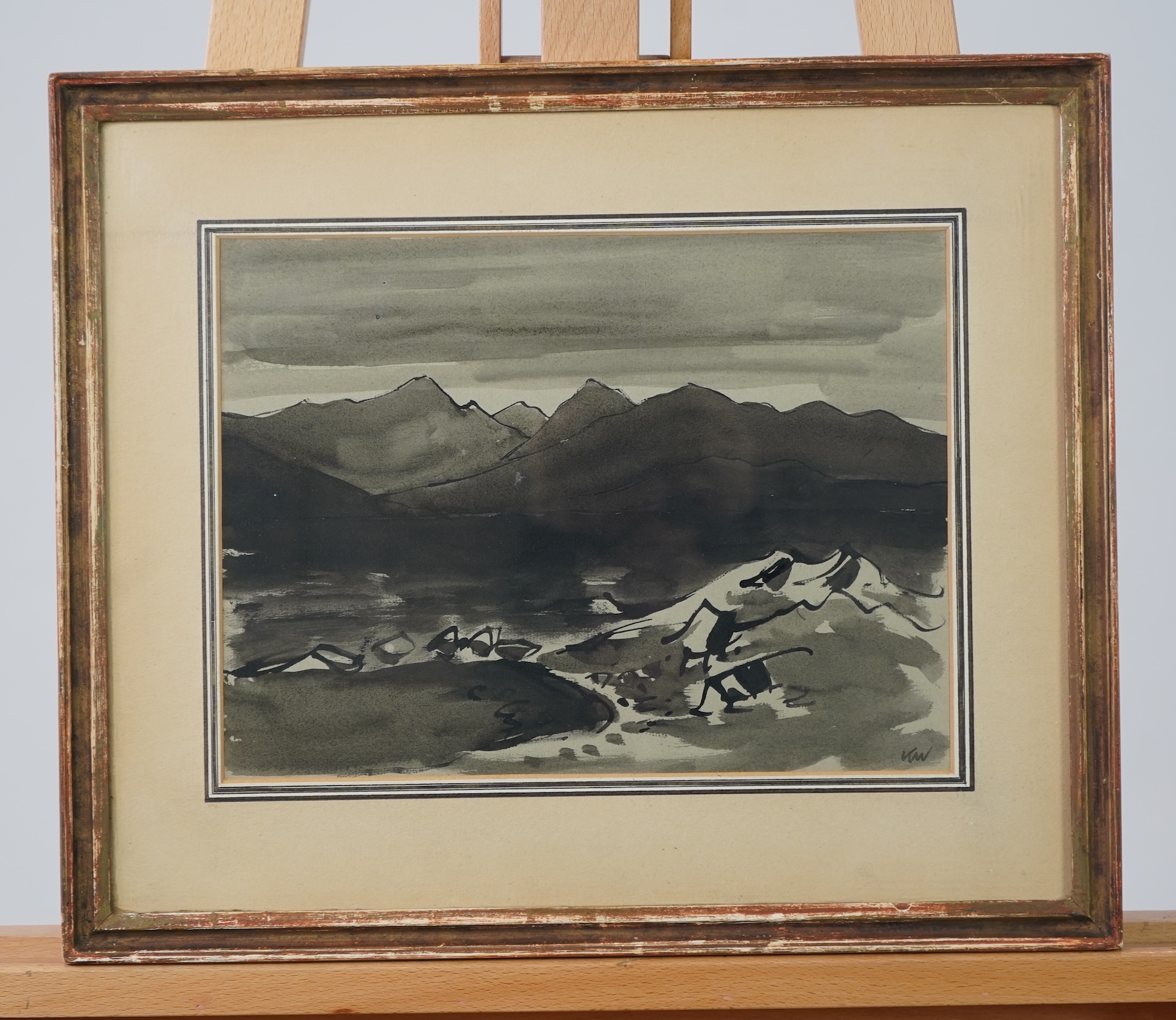 Sir Kyffin Williams OBE RA, 1918-2006, 'Torridon from Skye'